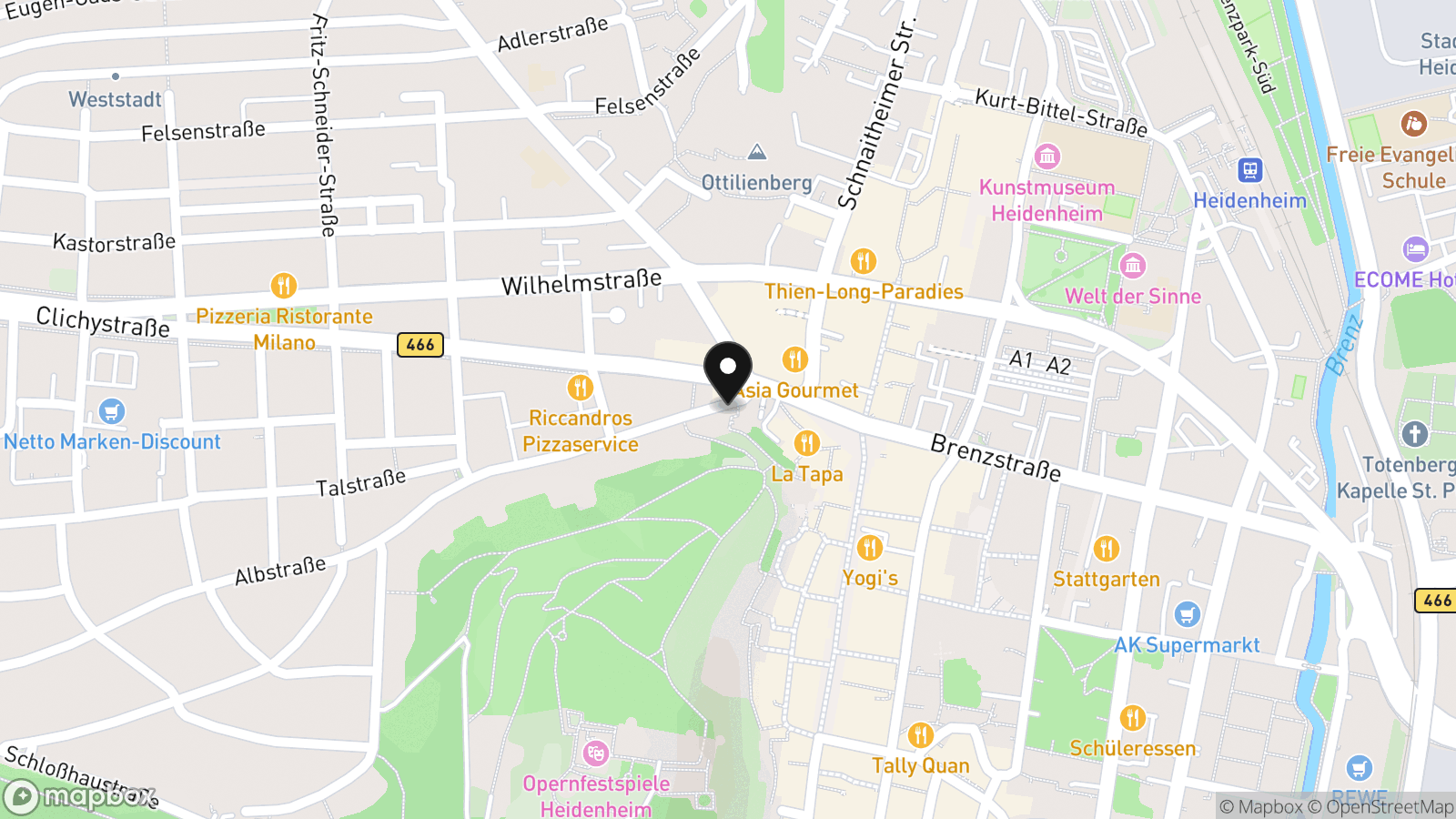 Karte: BodyCare Studio, Eugen-Jaekle-Platz 47, 89518 Heidenheim an der Brenz
